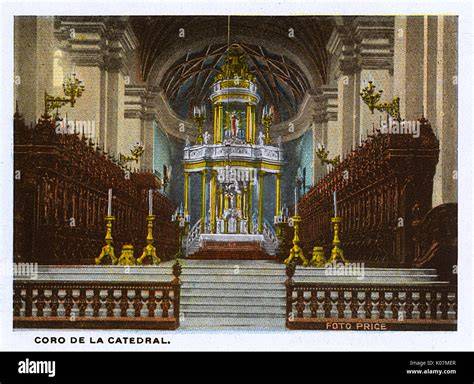 Lima Cathedral library and choir book