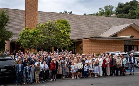 Pacific Palisades LDS meetinghouse after wildfire