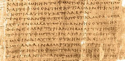 Ancient Greek papyri and New Testament study