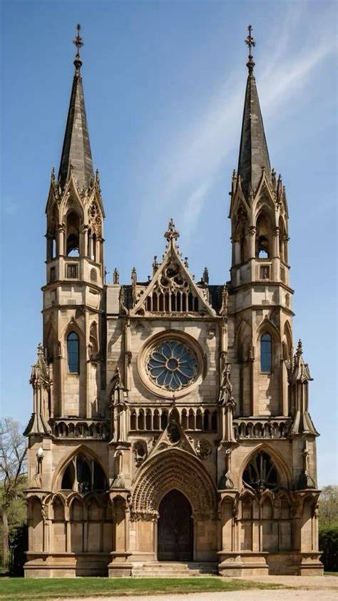 Albany Cathedral exterior neo-Gothic architecture