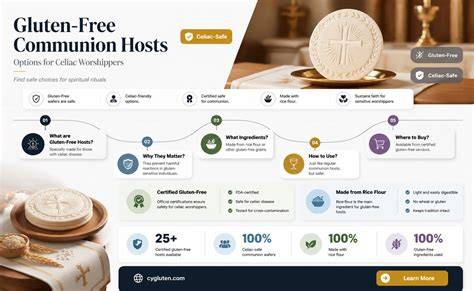 Gluten levels in Communion hosts comparison