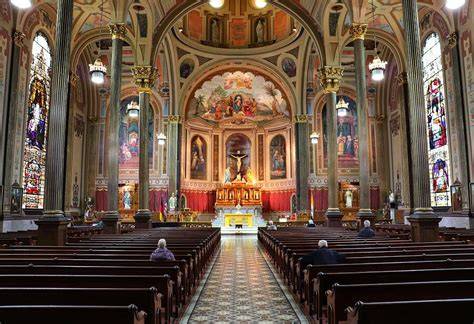 Mother of God Church Mass congregation