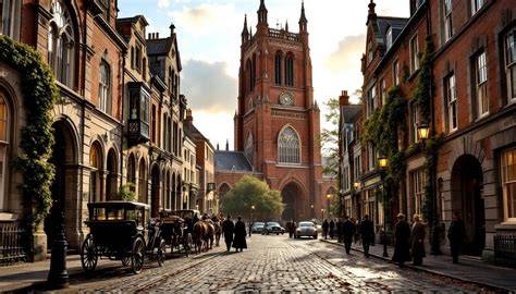 Cathedral Quarter Belfast historic streets