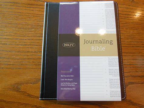 NKJV Bible wide margin journaling