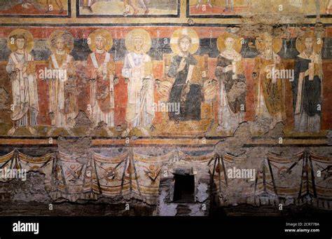 Santa Maria Antiqua martyrs fresco