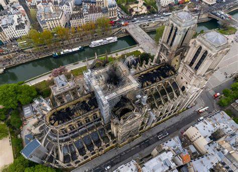 Notre-Dame Cathedral after the 2019 fire