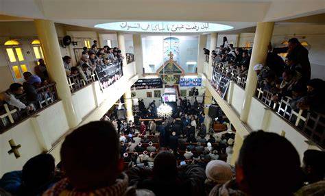 Egyptian Coptic Christians in Libya memorial