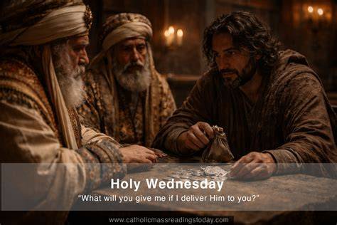 Holy Week Wednesday prayer candles