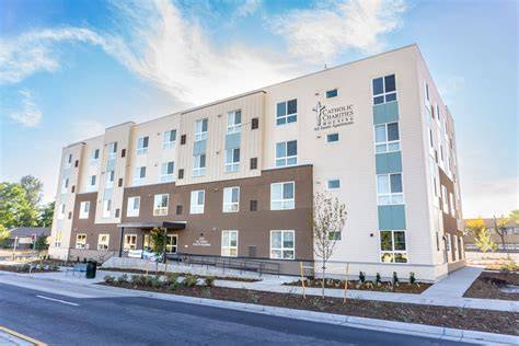 senior affordable housing community exterior